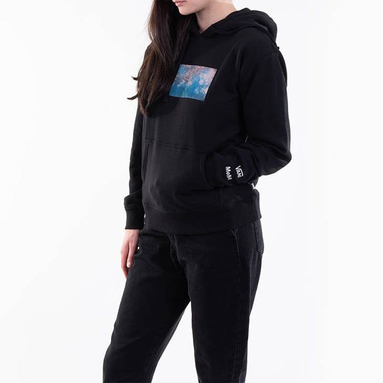 (WMNS) Vans x MoMA Monet Hoodie 'Black' VN0A4SC218H sold by KicksCrew product image thumbnail 4