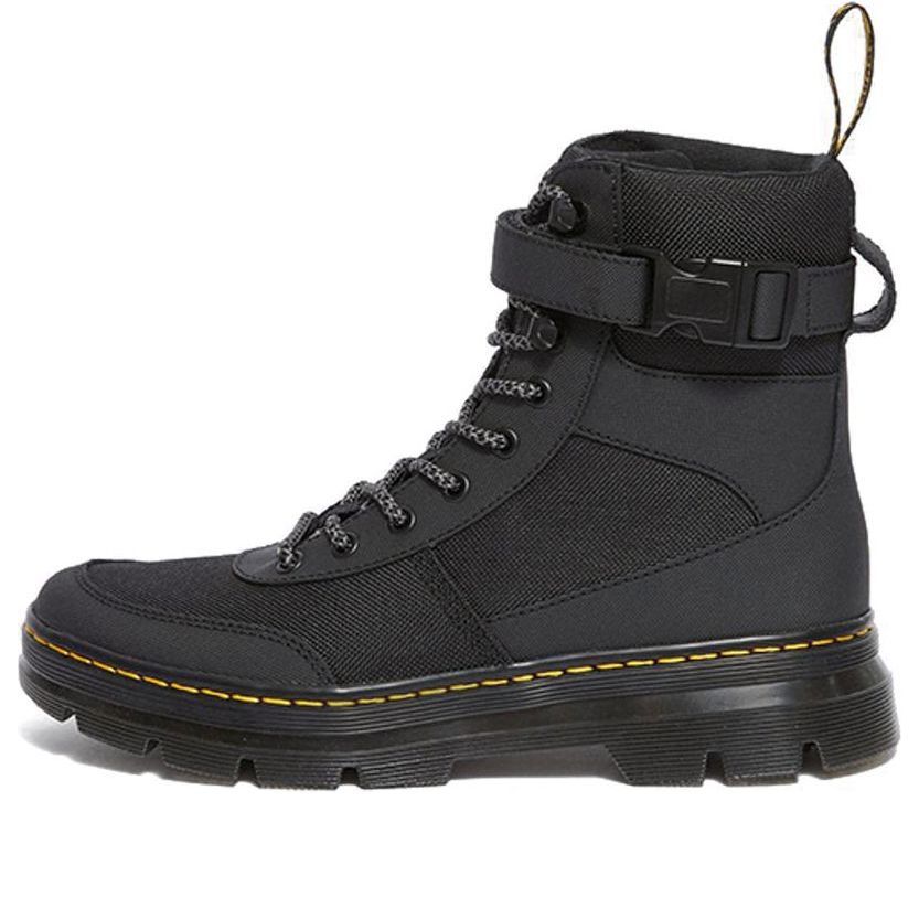 Dr.Martens Combs Tech Extra Tough Poly Casual Boots 'Black' 25215001 sold by KicksCrew