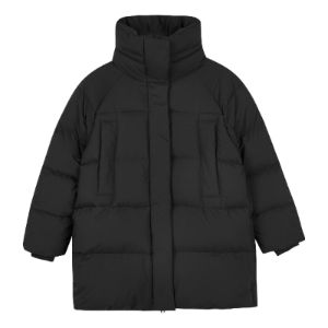 (WMNS) Skechers Fashion Down Jacket 'Black' L423W009-0018 sold by KicksCrew