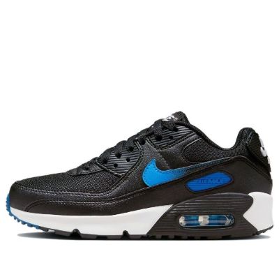 (GS) Nike Air Max 90 'Black Photo Blue' FZ4355-001 sold by KicksCrew