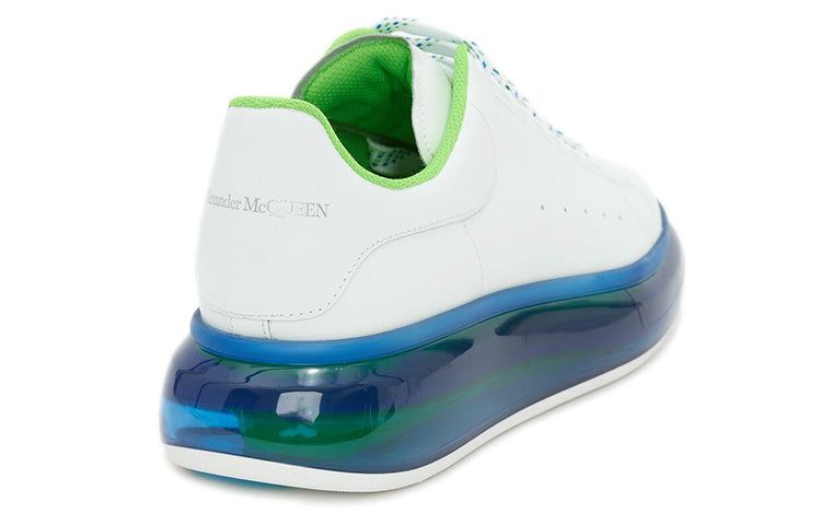 Alexander McQueen Oversized Sneaker 'Transparent Sole - White Blue' 662657WHYBY9467 sold by KicksCrew product image thumbnail 4
