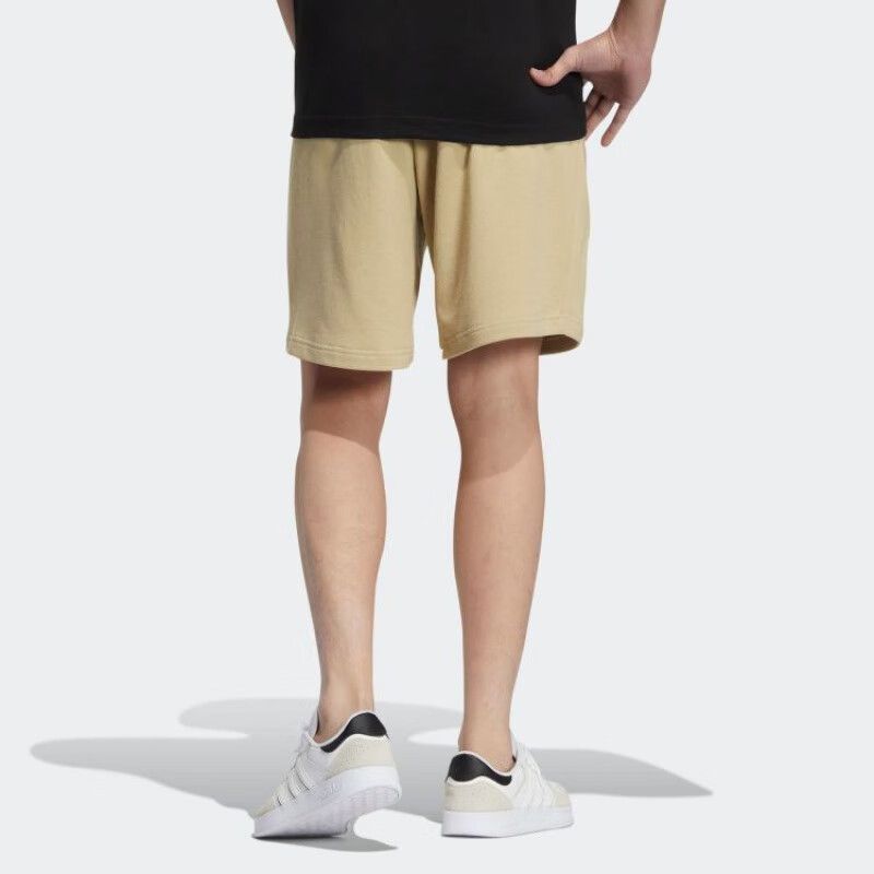 Adidas Neo Essentials Shorts 'Beige' HN8775 sold by KicksCrew product image thumbnail 3