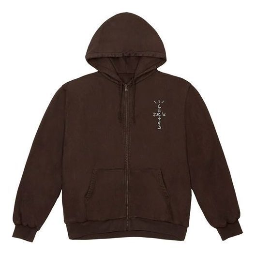 Travis Scott YUP! Hoodie 'Brown' TC-357 sold by KicksCrew product image thumbnail 2