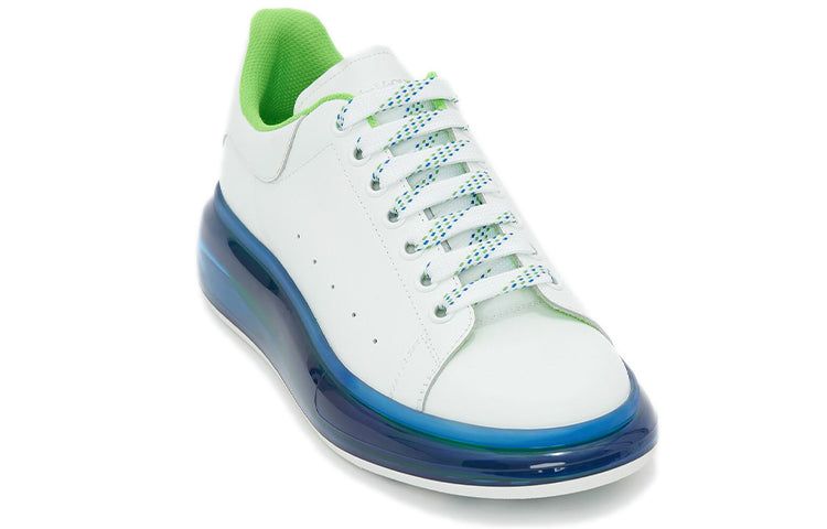 Alexander McQueen Oversized Sneaker 'Transparent Sole - White Blue' 662657WHYBY9467 sold by KicksCrew product image thumbnail 3