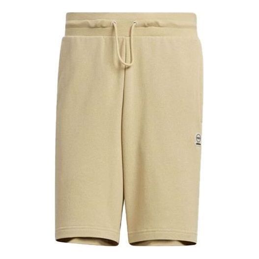 Adidas Neo Essentials Shorts 'Beige' HN8775 sold by KicksCrew