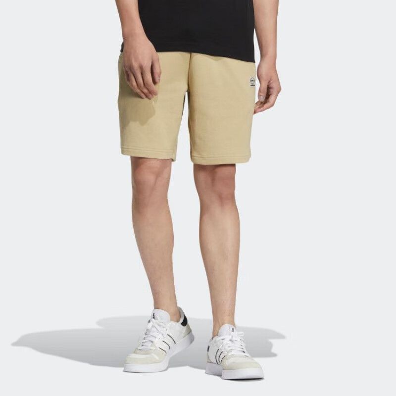 Adidas Neo Essentials Shorts 'Beige' HN8775 sold by KicksCrew product image thumbnail 2