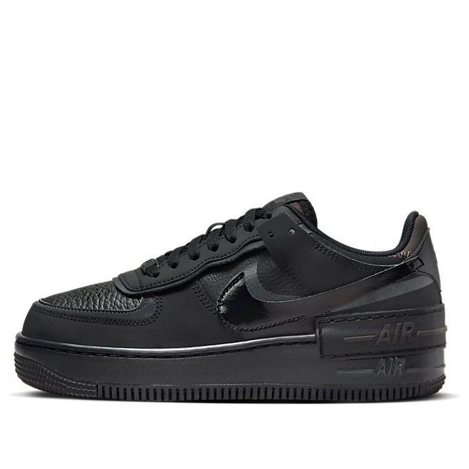 (WMNS) Nike Air Force 1 Low Shadow 'Triple Black' FB7582-001 sold by KicksCrew