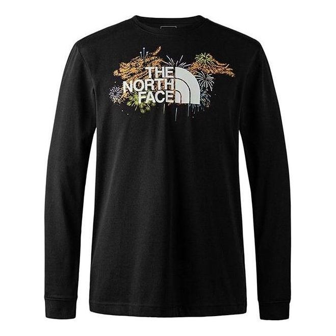 THE NORTH FACE Graphic Long Sleeve Shirt 'Black' NF0A89U3-JK3 sold by KicksCrew