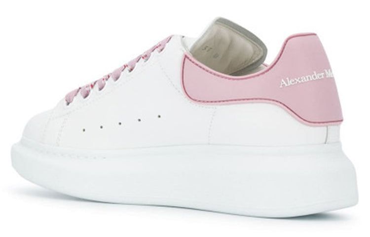 (WMNS) Alexander McQueen Oversized Sneaker 'White Pink' 621056WHXMT9377 sold by KicksCrew product image thumbnail 4