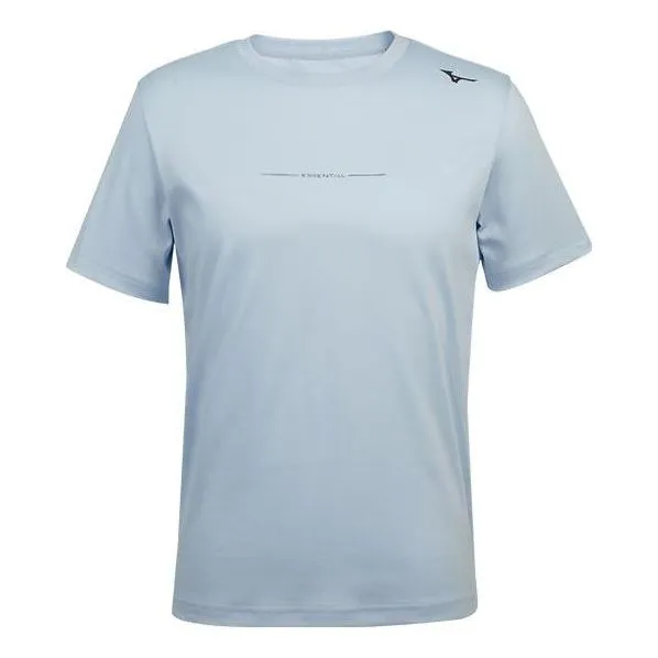 Mizuno Essentials T-shirt 'Blue' K2CA31A5 sold by KicksCrew
