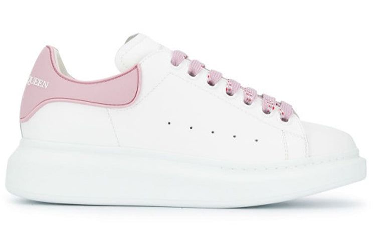 (WMNS) Alexander McQueen Oversized Sneaker 'White Pink' 621056WHXMT9377 sold by KicksCrew product image thumbnail 2