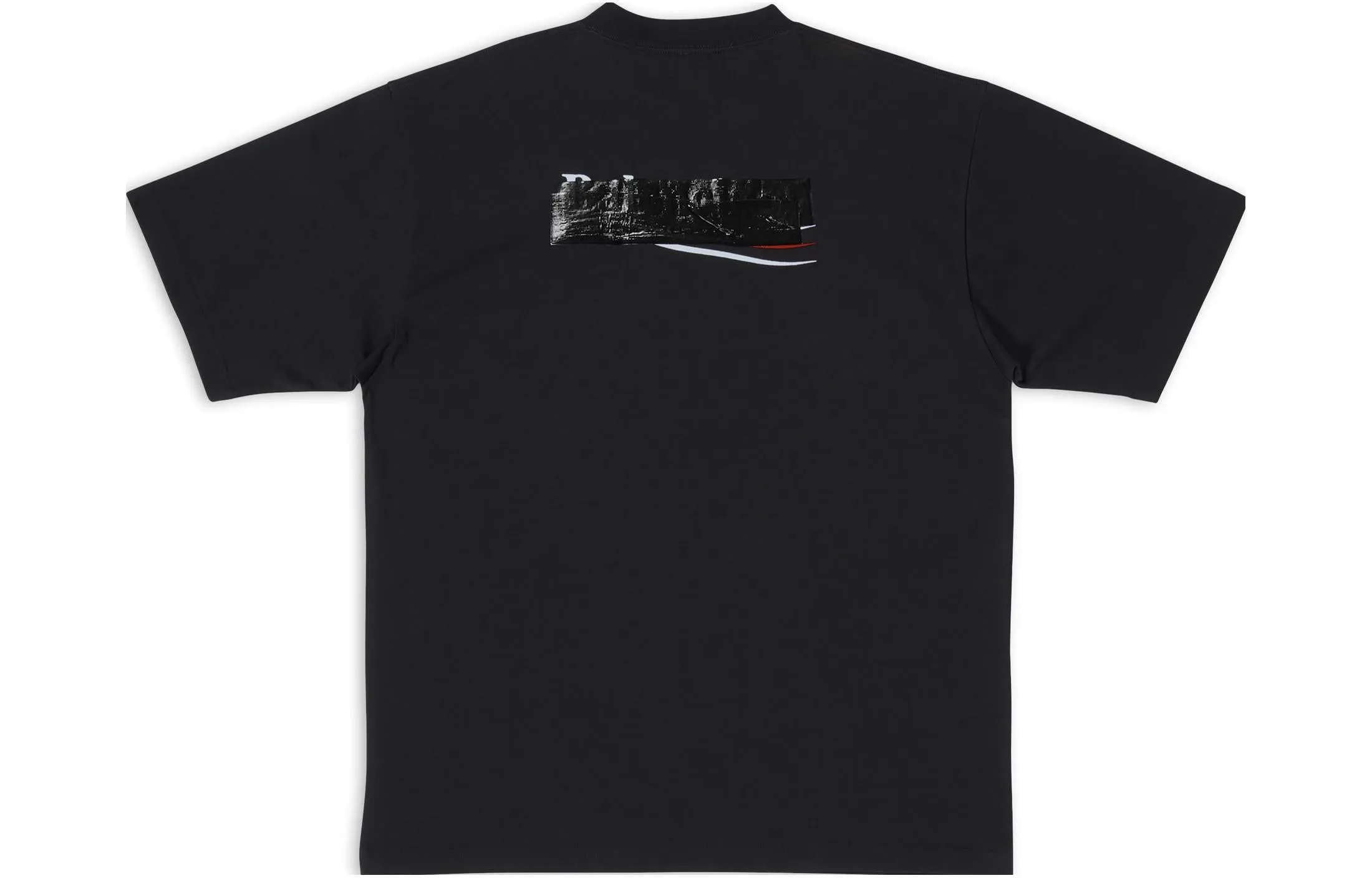 Balenciaga Gaffer T-Shirt Large Fit 'Black' 641675TNVG11089 sold by KicksCrew product image thumbnail 2