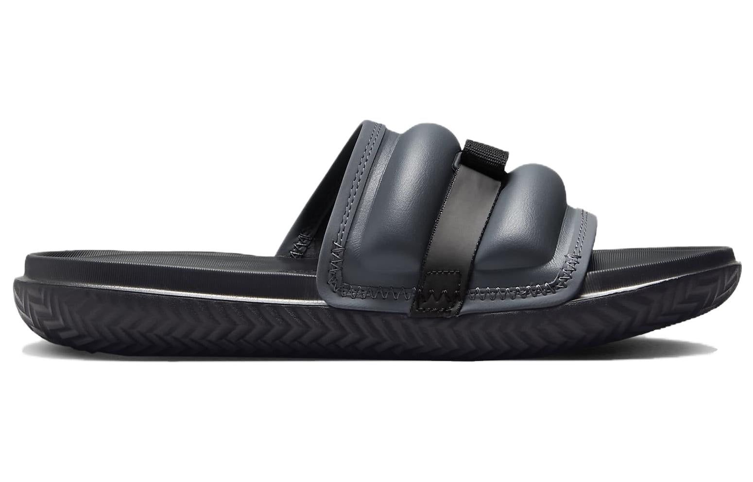 ★【NIKE】★JORDAN SUPER PLAY SLIDE DARK GRAY★25-31cm★ Nike Jordan Gray & Black Jordan Super Play Sandals Nike