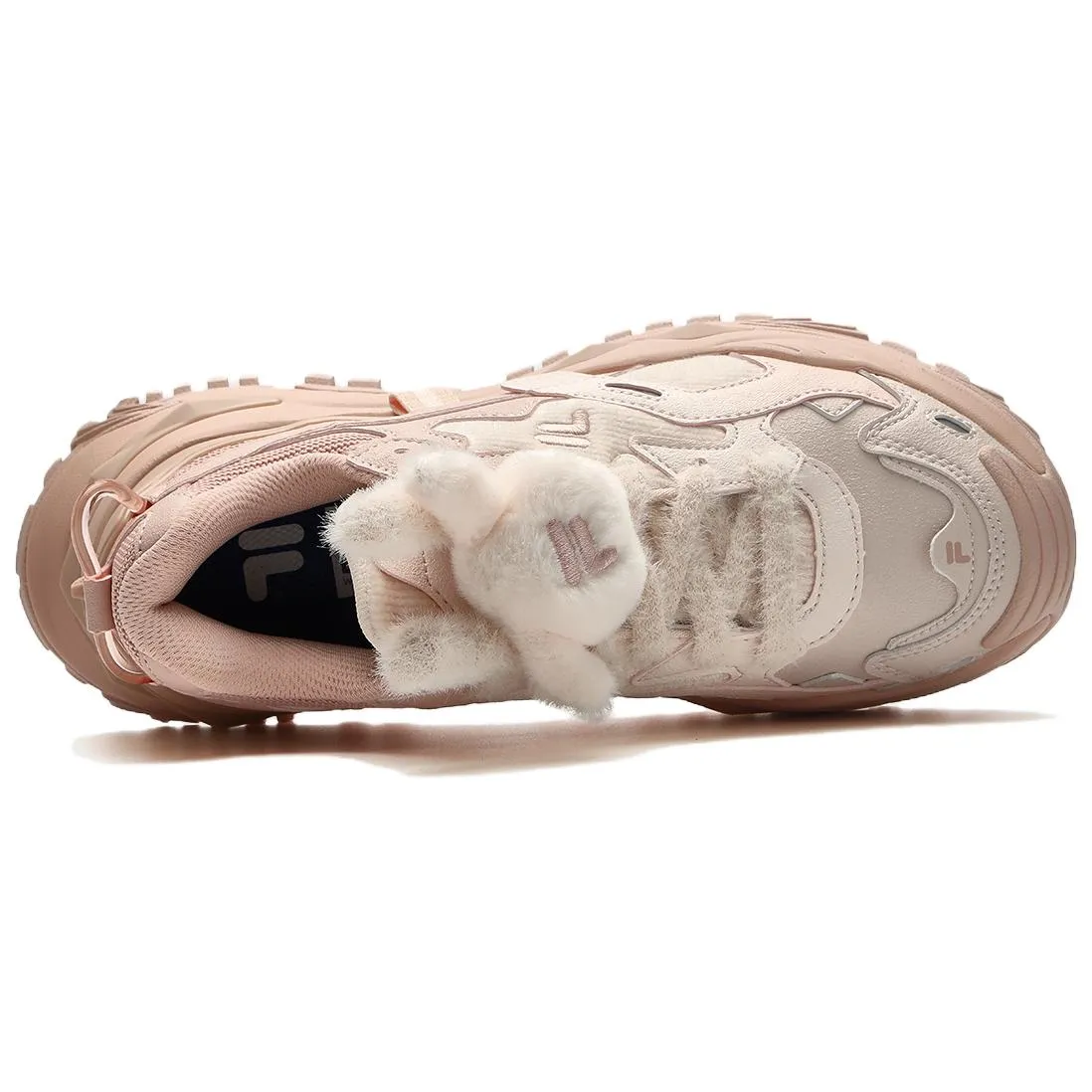 (WMNS) FILA FUSION BIANCO Sneakers 'Pink White' T12W341302FPP sold by KicksCrew product image thumbnail 3