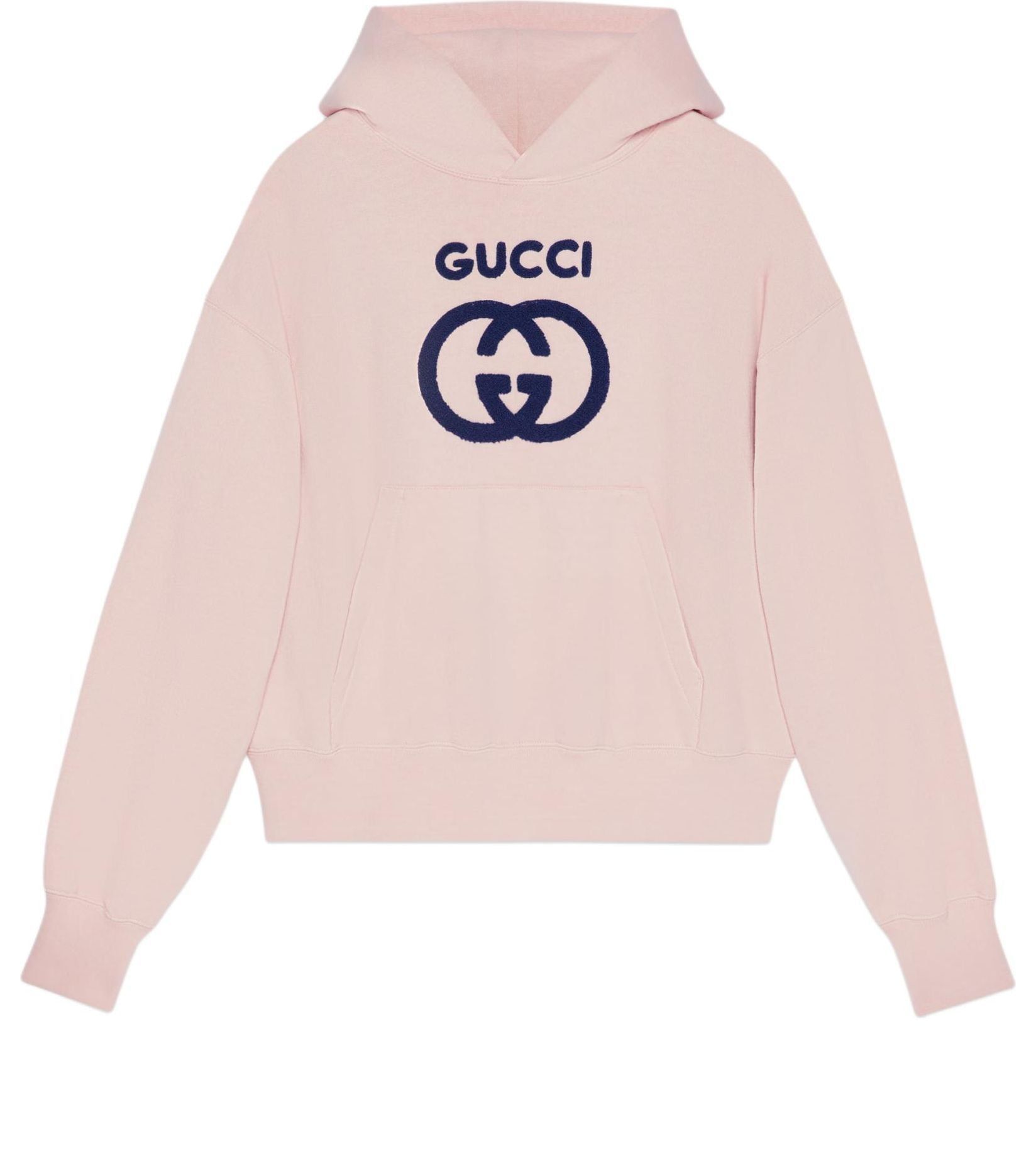 (WMNS) Gucci Cotton Jersey Sweatshirt With Embroidery 'Light Pink' 768122-XJF8S-5874 sold by KicksCrew
