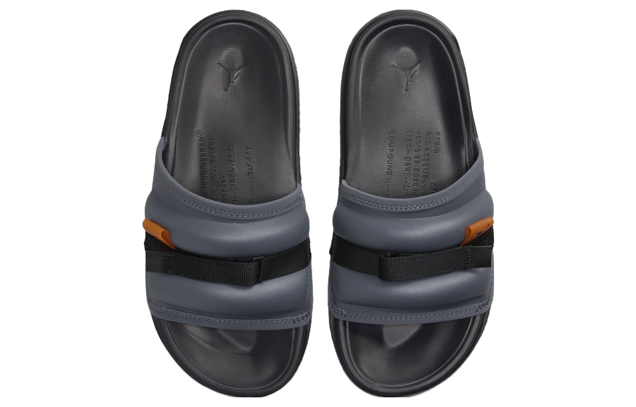 ★【NIKE】★JORDAN SUPER PLAY SLIDE DARK GRAY★25-31cm★ Nike Jordan Gray & Black Jordan Super Play Sandals Nike