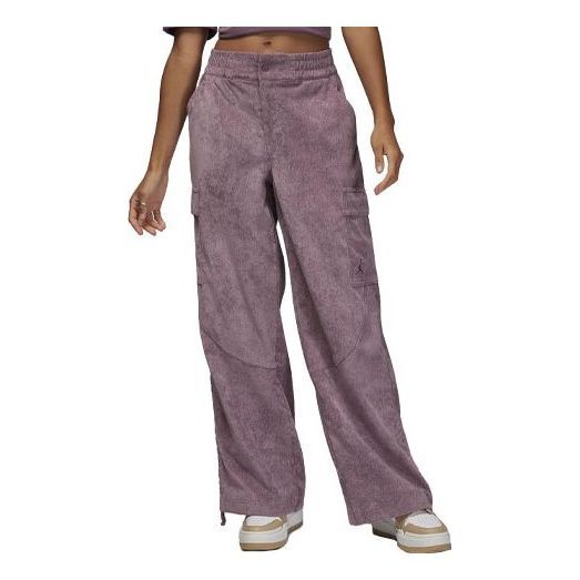(WMNS) Air Jordan Corduroy Chicago Pants 'Purple Pink' FD8209-508 sold by KicksCrew