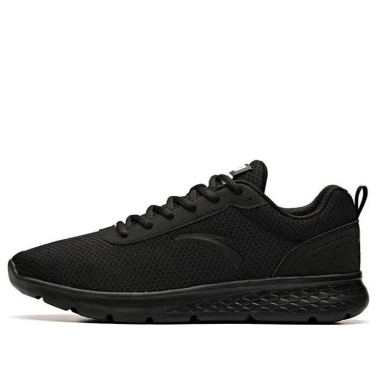 ANTA Running Series Sneakers 'Pure Black' 91915525-5 sold by KicksCrew