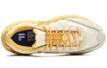 (WMNS) FILA FUSION Cheese Sneakers 'White Yellow' T12W241103FWG sold by KicksCrew