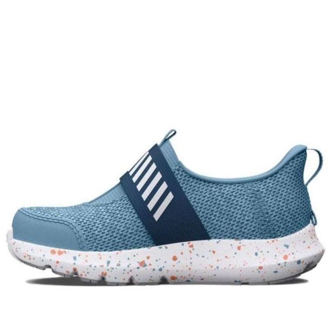 (PS) Under Armour Surge 3 Slip Paint Splatter Running Shoes 'Blue White' 3027419-400 sold by KicksCrew