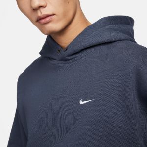 Nike Sportswear Solo Swoosh Pullover Hoodie 'Navy' FN3348-437 sold by KicksCrew