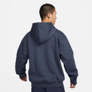 Nike Sportswear Solo Swoosh Pullover Hoodie 'Navy' FN3348-437 sold by KicksCrew