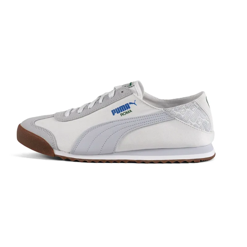 PUMA Roma Versatile Mule Sneakers 'White Grey' 398332-04 sold by KicksCrew
