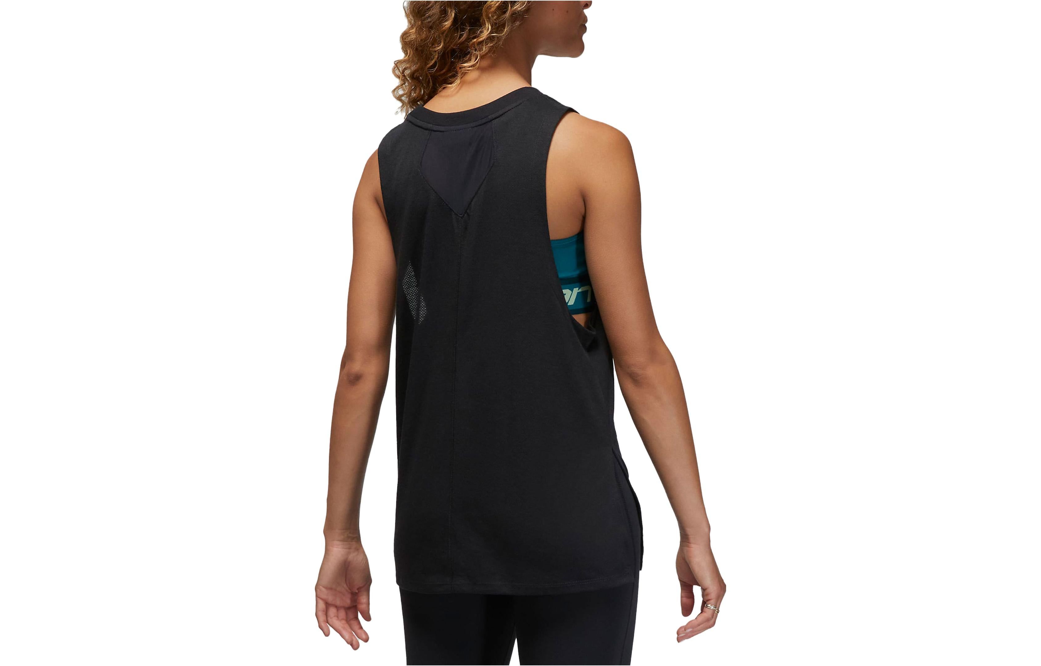 (WMNS) Air Jordan Sport Diamond Tank Top 'Black' FB4629-010 sold by KicksCrew product image thumbnail 3