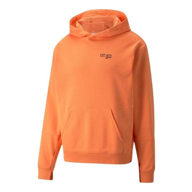 Puma Baseline Basketball Hoodie 'Orange' 534172-02 sold by KicksCrew