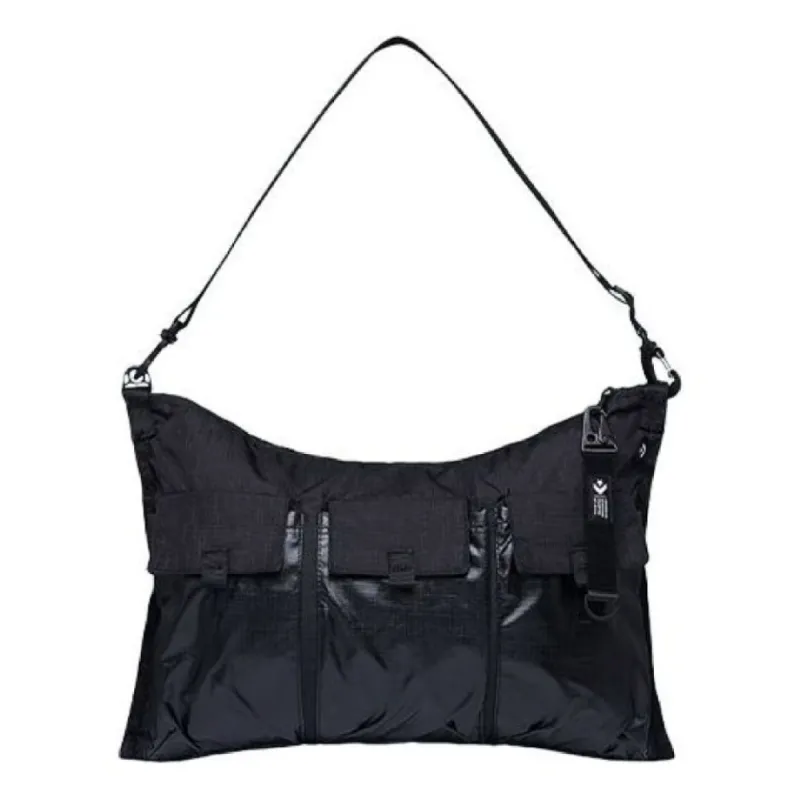 Converse Casual Single Shoulder Crossbody Bag 'Black' 10019867-001 sold by KicksCrew