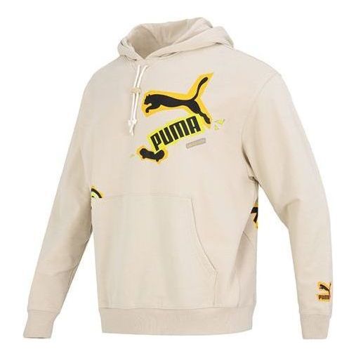 Puma Classics Street Sport Hoodie 'Beige' 539966-88 sold by KicksCrew