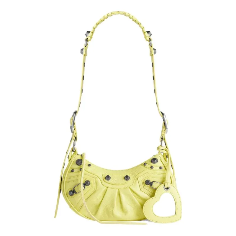 (WMNS) Balenciaga Le Cagole Xs Shoulder Bag 'Lime' 6713091VG9Y7302 sold by KicksCrew
