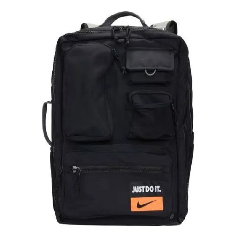 Nike Utility elite Bkpk-Fa22 Gfx Athleisure Casual Sports Student schoolbag Backpack Unisex Black DQ5226-010 sold by KicksCrew