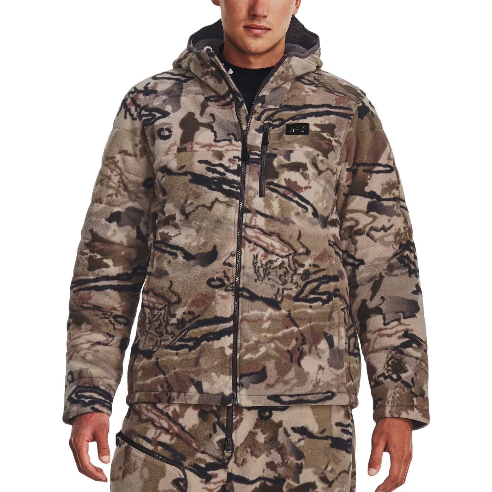 Under Armour Rut Windproof Jacket 'Brown Camo' 1378817-989 sold by KicksCrew product image thumbnail 4