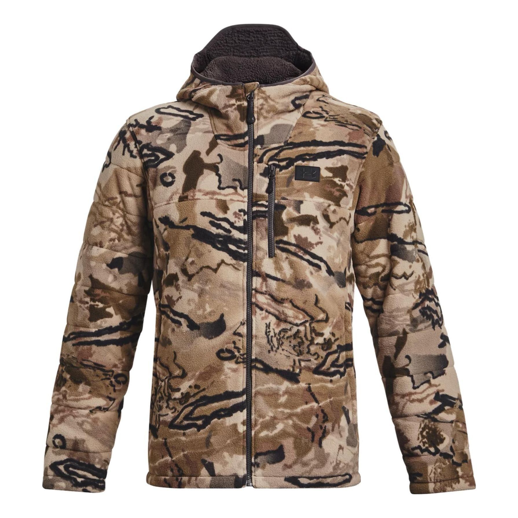 Under Armour Rut Windproof Jacket 'Brown Camo' 1378817-989 sold by KicksCrew
