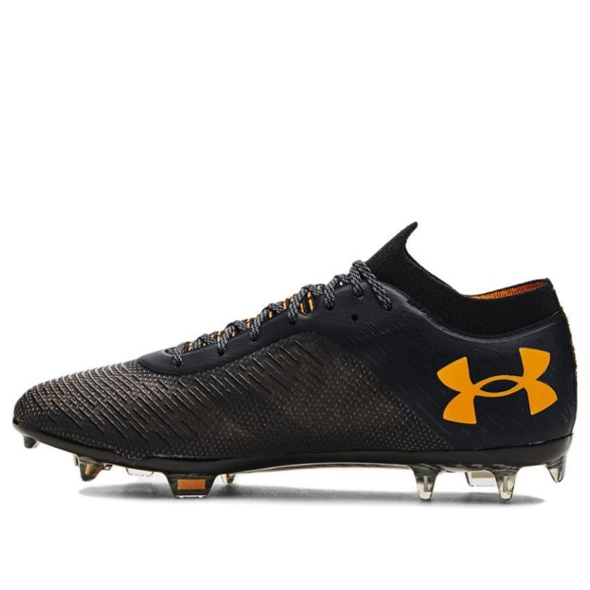 Under Armour Shadow Pro FG 'Black Orange Shock' 3025643-001 sold by KicksCrew
