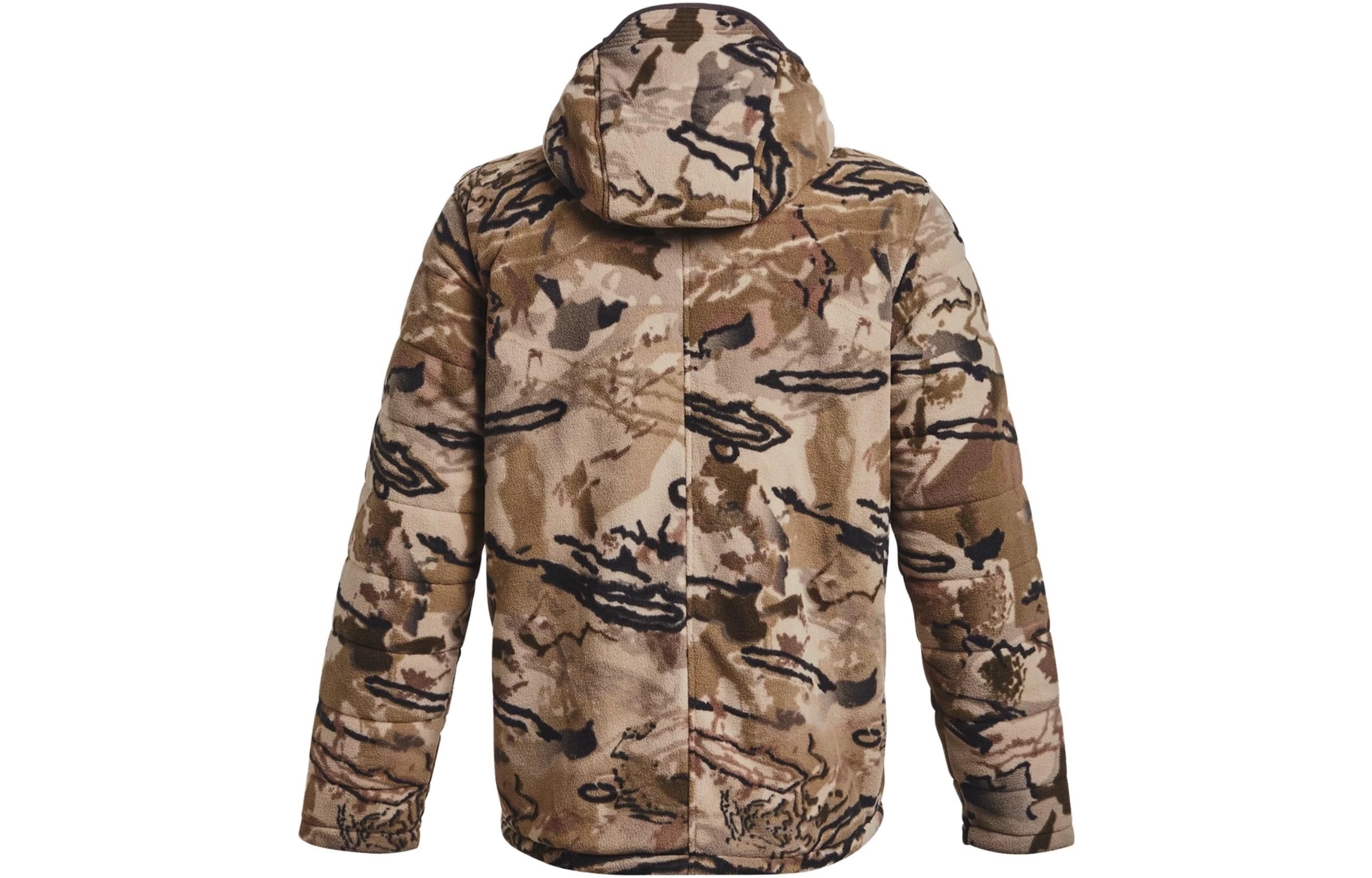 Under Armour Rut Windproof Jacket 'Brown Camo' 1378817-989 sold by KicksCrew product image thumbnail 2