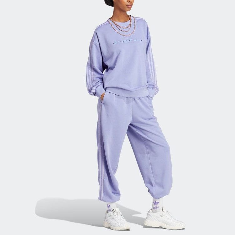 (WMNS) adidas Originals Logo Joggers 'Light Purple' IP7141 sold by KicksCrew product image thumbnail 4