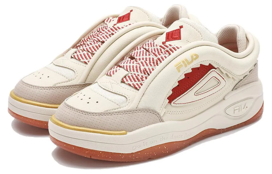 (WMNS) FILA CORE MIX 2 Skate Shoes 'White Beige' F12W412203FAM sold by KicksCrew product image thumbnail 2