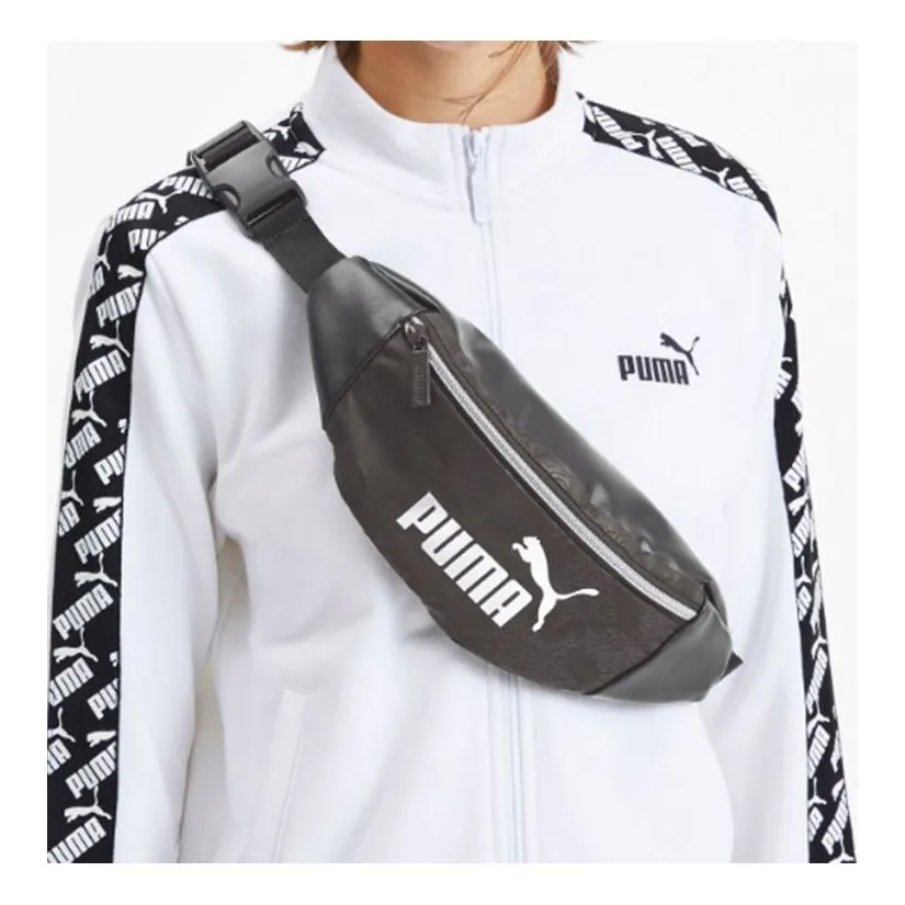 (WMNS) PUMA Core Up Waist Bag 'Black White' 076975-01 sold by KicksCrew product image thumbnail 3