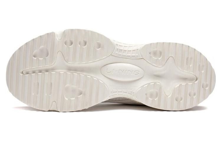 (WMNS) Li-Ning Star Wind Sneakers 'White Grey' AGCT150-3 sold by KicksCrew product image thumbnail 5