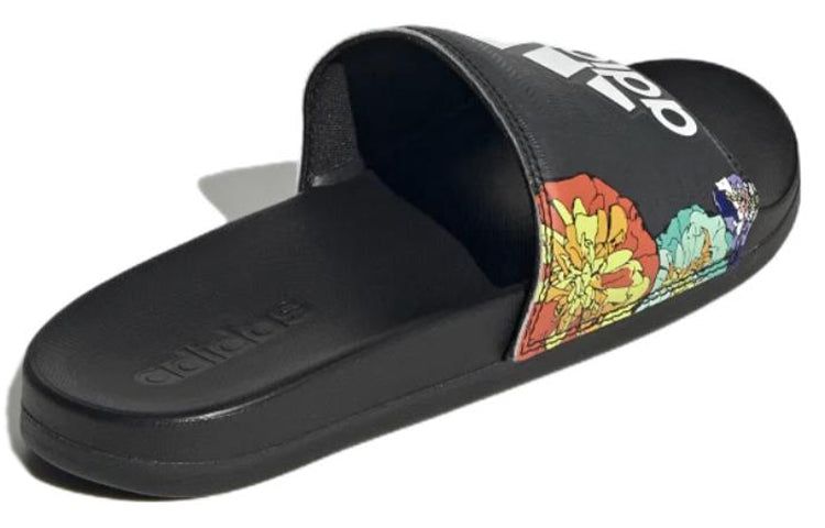 (WMNS) Adidas Adilette Comfort Slide 'Black Floral' GW1049 sold by KicksCrew product image thumbnail 4
