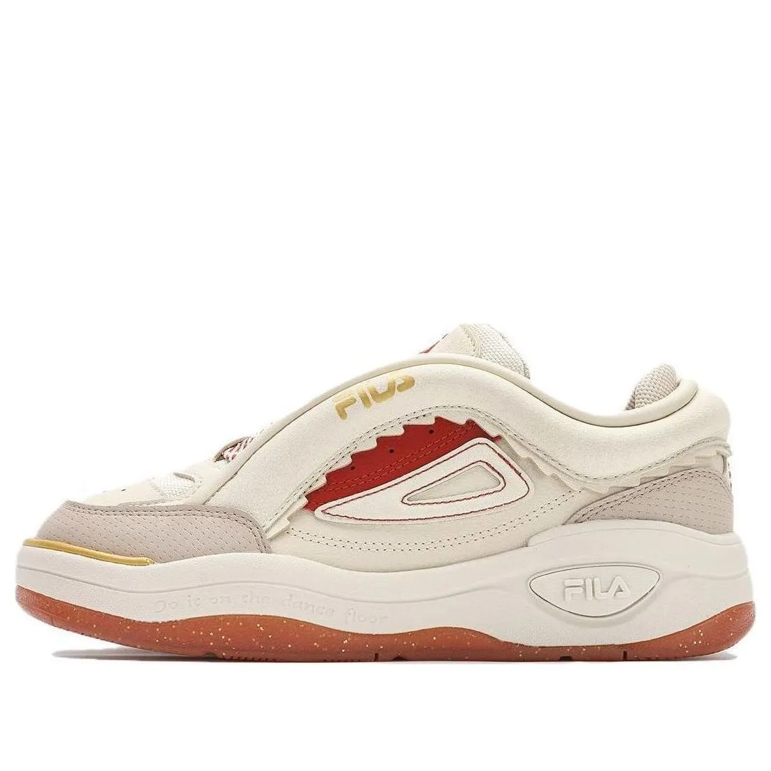 (WMNS) FILA CORE MIX 2 Skate Shoes 'White Beige' F12W412203FAM sold by KicksCrew