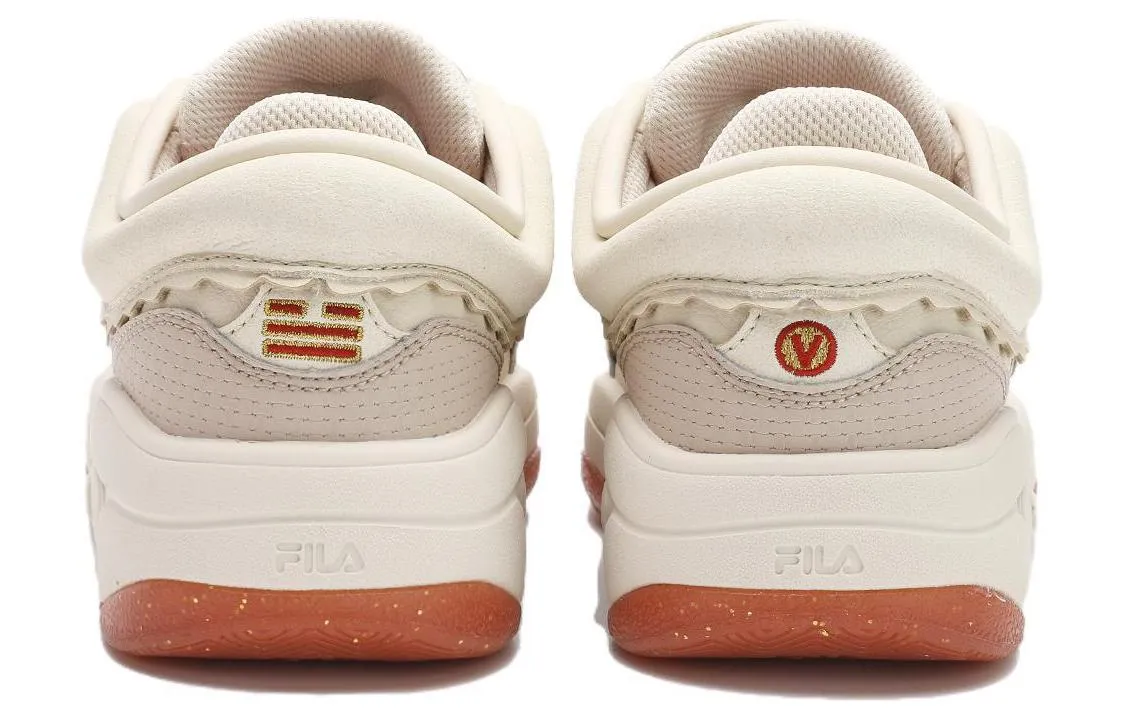 (WMNS) FILA CORE MIX 2 Skate Shoes 'White Beige' F12W412203FAM sold by KicksCrew product image thumbnail 4