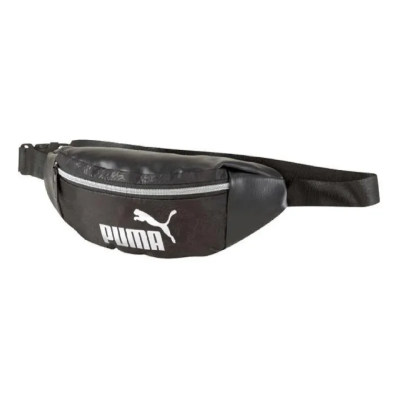 (WMNS) PUMA Core Up Waist Bag 'Black White' 076975-01 sold by KicksCrew