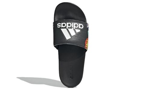 (WMNS) Adidas Adilette Comfort Slide 'Black Floral' GW1049 sold by KicksCrew