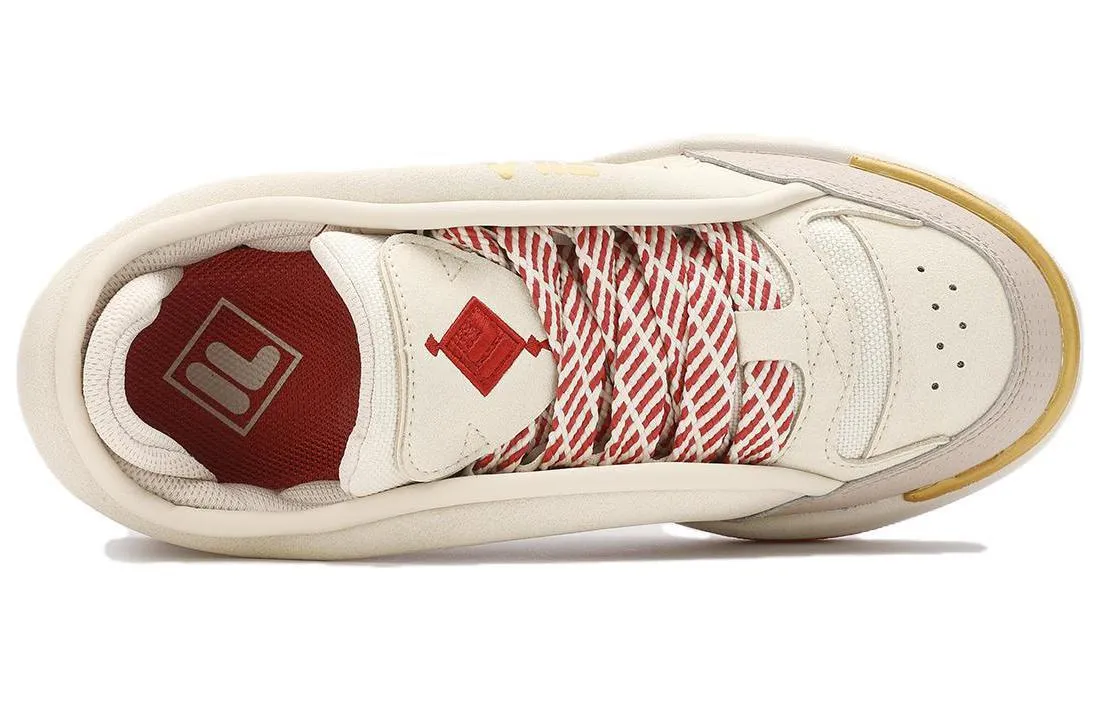 (WMNS) FILA CORE MIX 2 Skate Shoes 'White Beige' F12W412203FAM sold by KicksCrew product image thumbnail 3