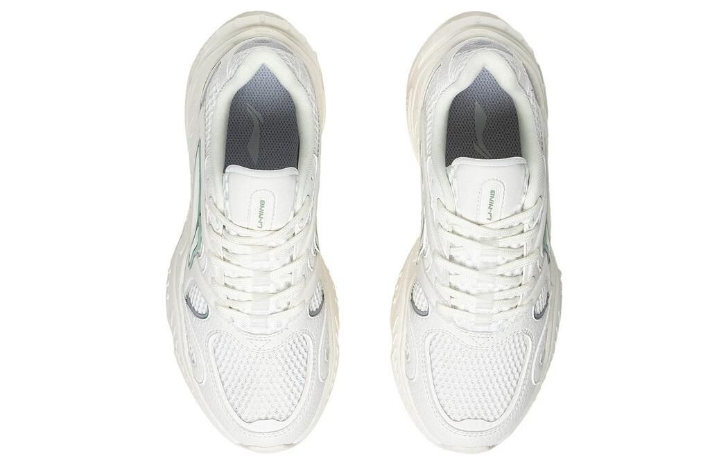 (WMNS) Li-Ning Star Wind Sneakers 'White Grey' AGCT150-3 sold by KicksCrew product image thumbnail 4