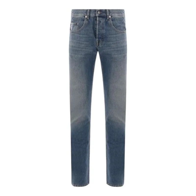 Gucci Denim Pant With Leather Label 'Blue' 774079-XDCTP-4011 sold by KicksCrew
