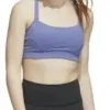 (WMNS) adidas Light-Support Yoga Bra Asia Sizing 'Purple' H56331 sold by KicksCrew